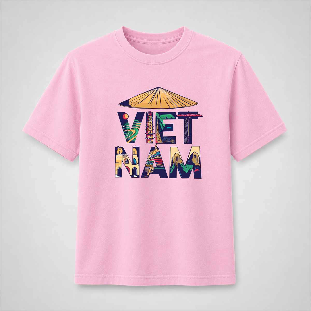 Vietnam Landmark Graphic Tee – Vietnamese Culture Comfort Colors Shirt