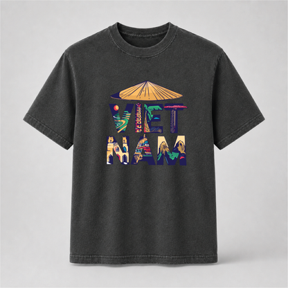 Vietnam Landmark Graphic Tee – Vietnamese Culture Comfort Colors Shirt