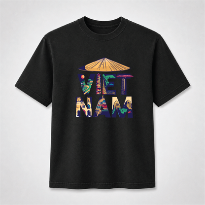 Vietnam Landmark Graphic Tee – Vietnamese Culture Comfort Colors Shirt