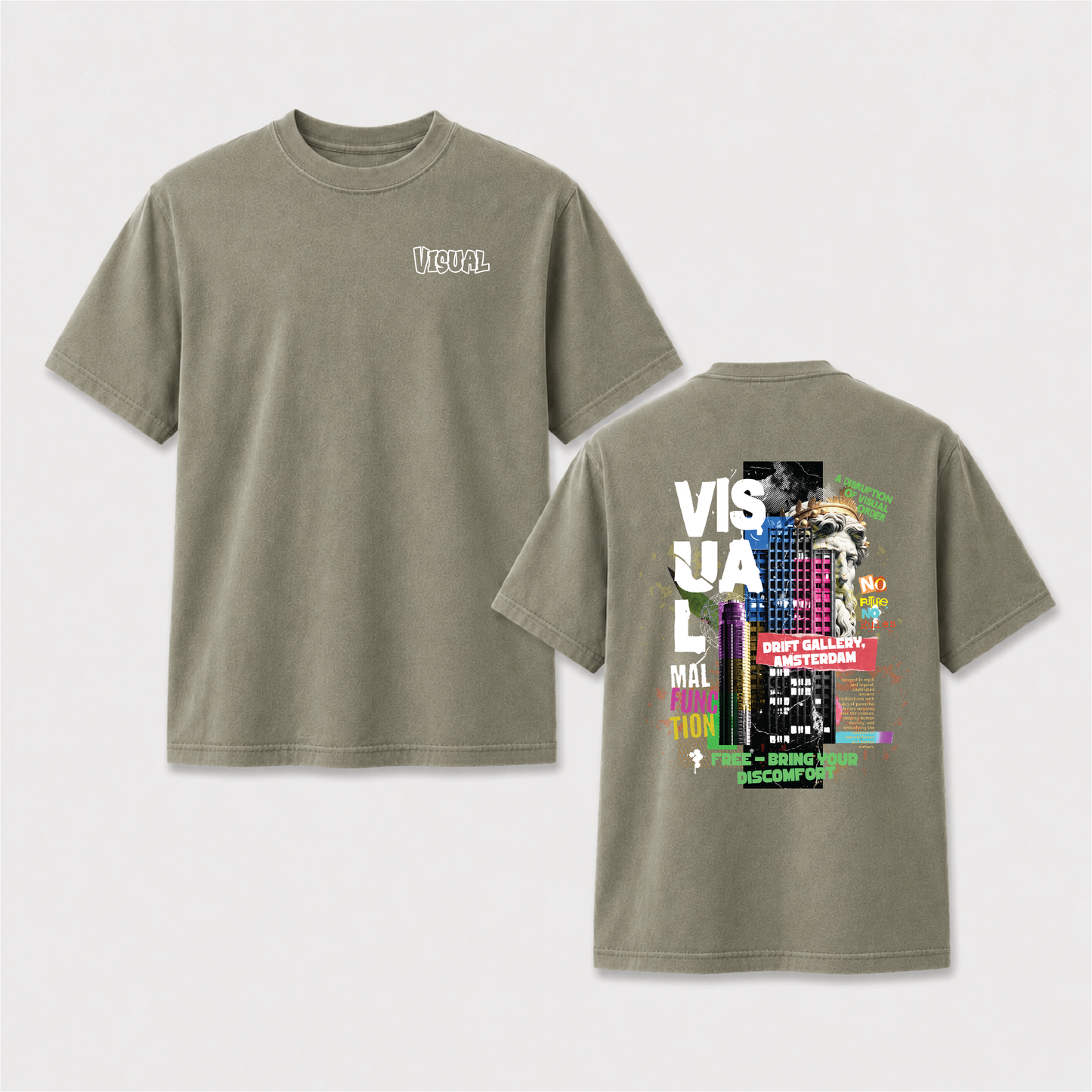 Visual Malfunction Graphic T-Shirt – Urban Streetwear Tee
