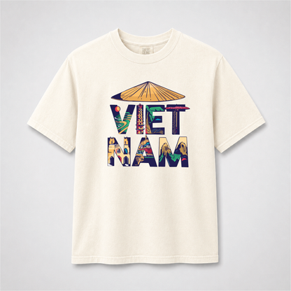 Vietnam Landmark Graphic Tee – Vietnamese Culture Comfort Colors Shirt