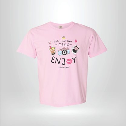 Girls must-have items Cute, playful, and full of fun little details