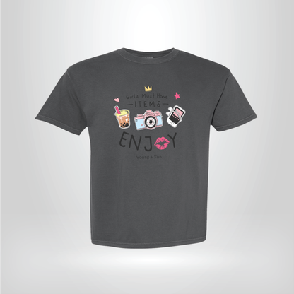 Girls must-have items Cute, playful, and full of fun little details