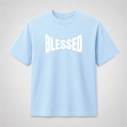 Blessed Shirt | Minimalist Christian Faith Graphic Tee