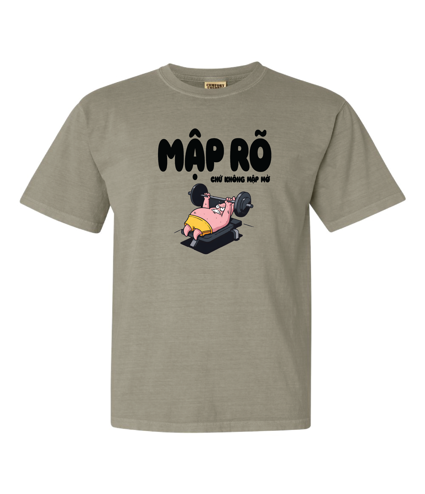 Map Ro Vietnamese Workout Pig Shirt