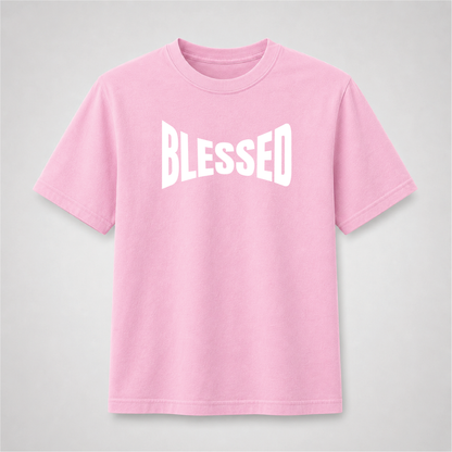 Blessed Shirt | Minimalist Christian Faith Graphic Tee