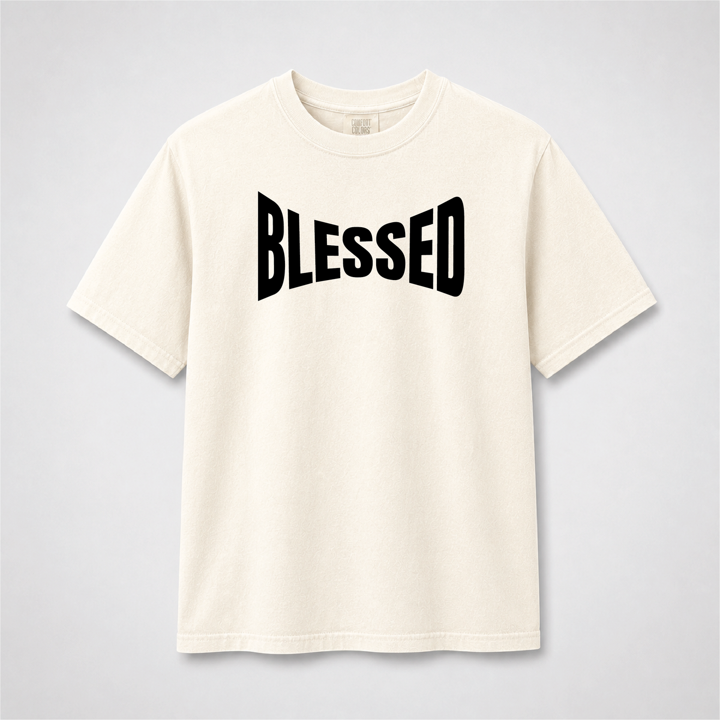 Blessed Shirt | Minimalist Christian Faith Graphic Tee