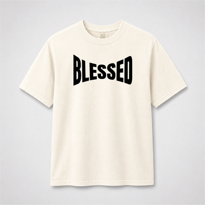 Blessed Shirt | Minimalist Christian Faith Graphic Tee
