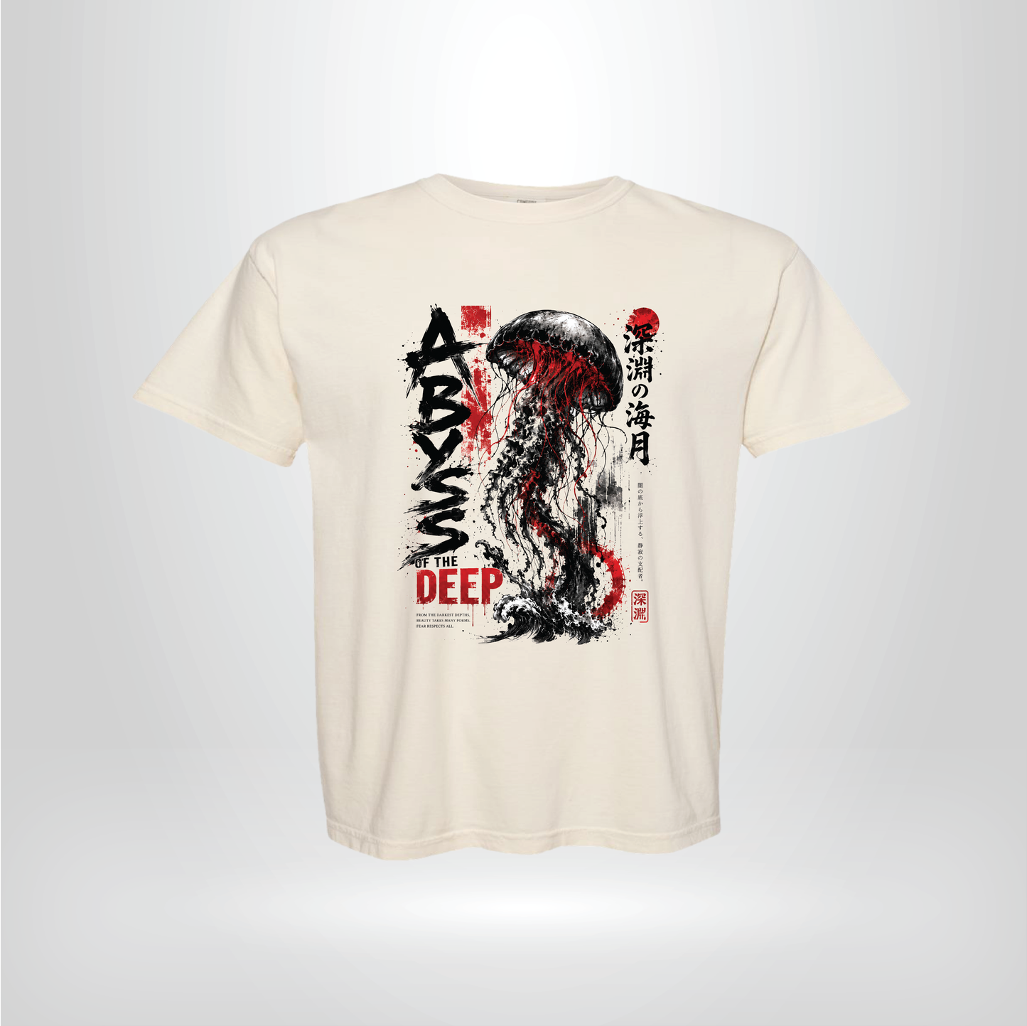 Deep Sea Jellyfish Tee – Abyss Ocean Graphic Shirt