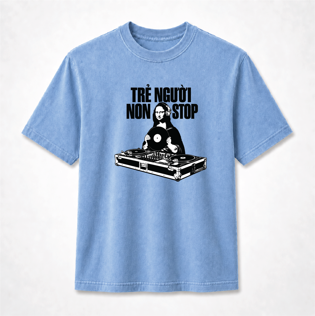 Trẻ Người Non Stop Mona Lisa DJ Graphic Tee