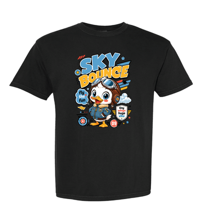 Duckling Aviator Graphic Tee Pilot Animal Gift