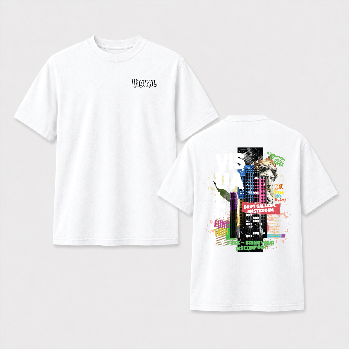 Visual Malfunction Graphic T-Shirt – Urban Streetwear Tee