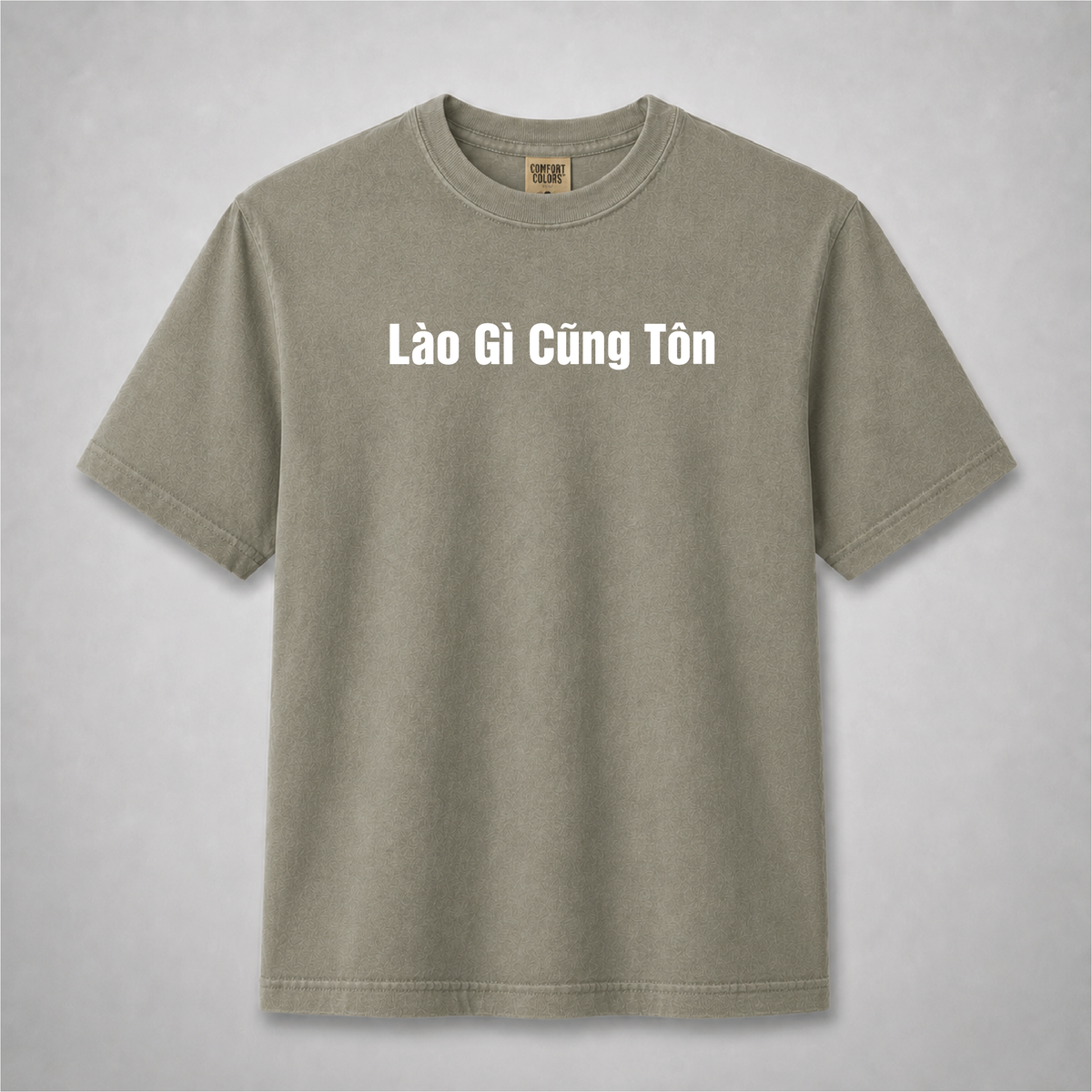 Lào Gì Cũng Tốn Vietnamese Funny Graphic Tee
