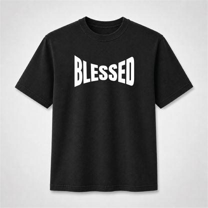 Blessed Shirt | Minimalist Christian Faith Graphic Tee
