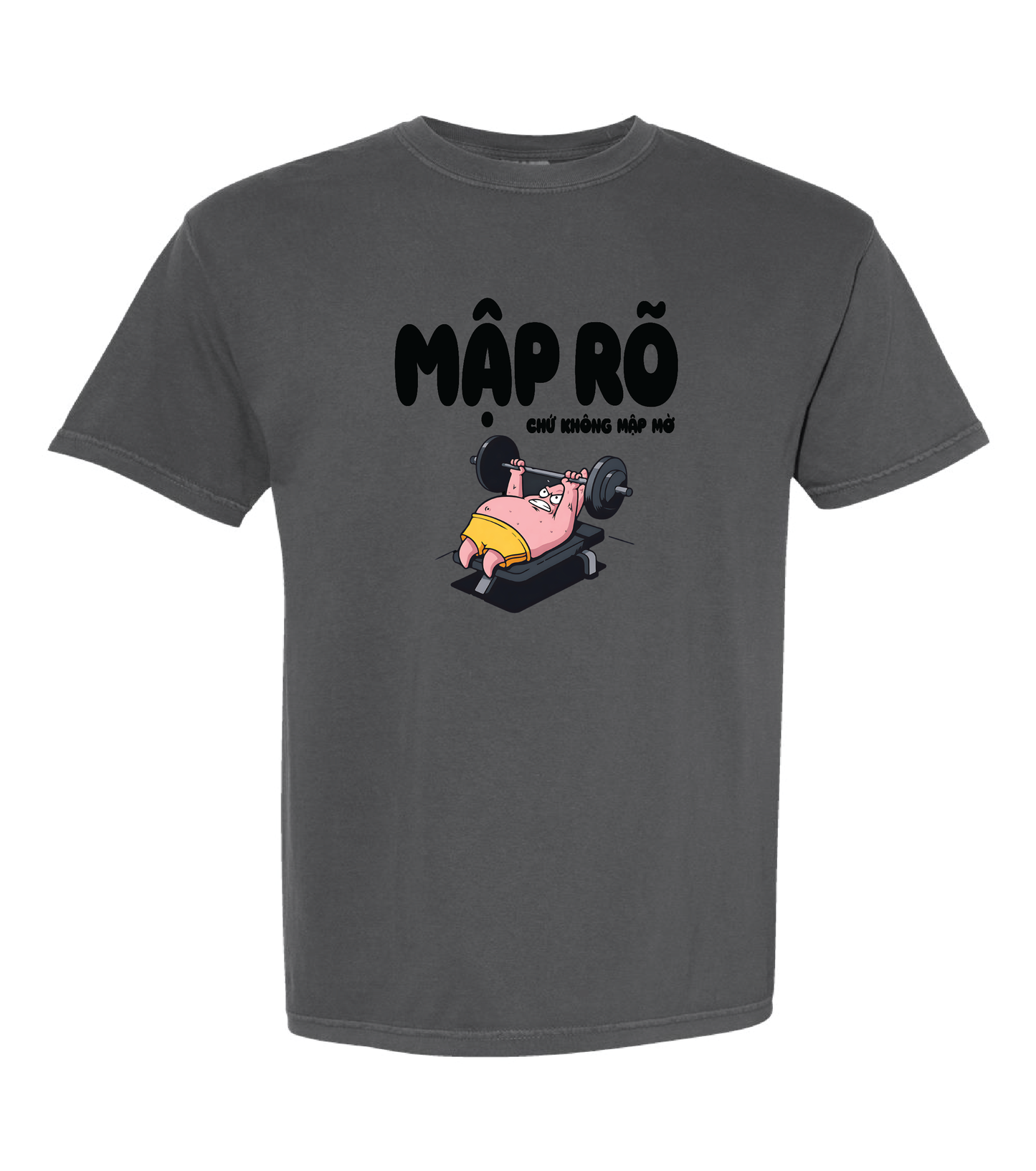 Map Ro Vietnamese Workout Pig Shirt