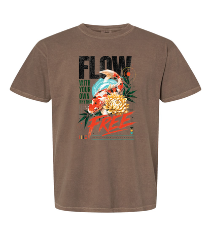 Koi Fish Graphic Tee – Flow Free Zen Shirt