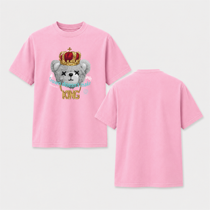 Crown Bear King Streetwear Shirt