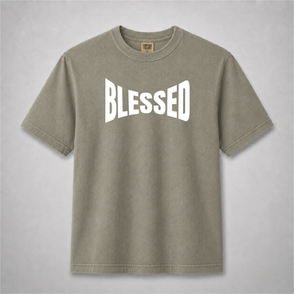 Blessed Shirt | Minimalist Christian Faith Graphic Tee