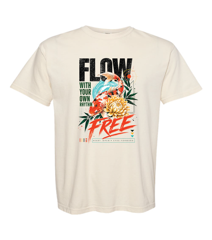 Koi Fish Graphic Tee – Flow Free Zen Shirt