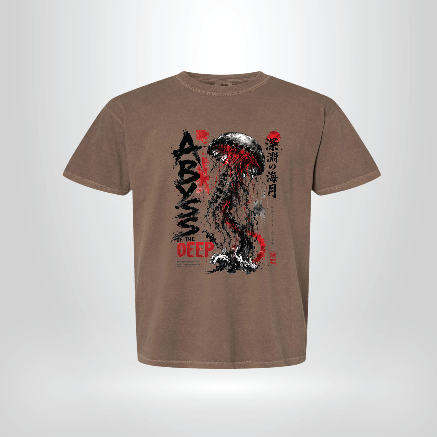 Deep Sea Jellyfish Tee – Abyss Ocean Graphic Shirt