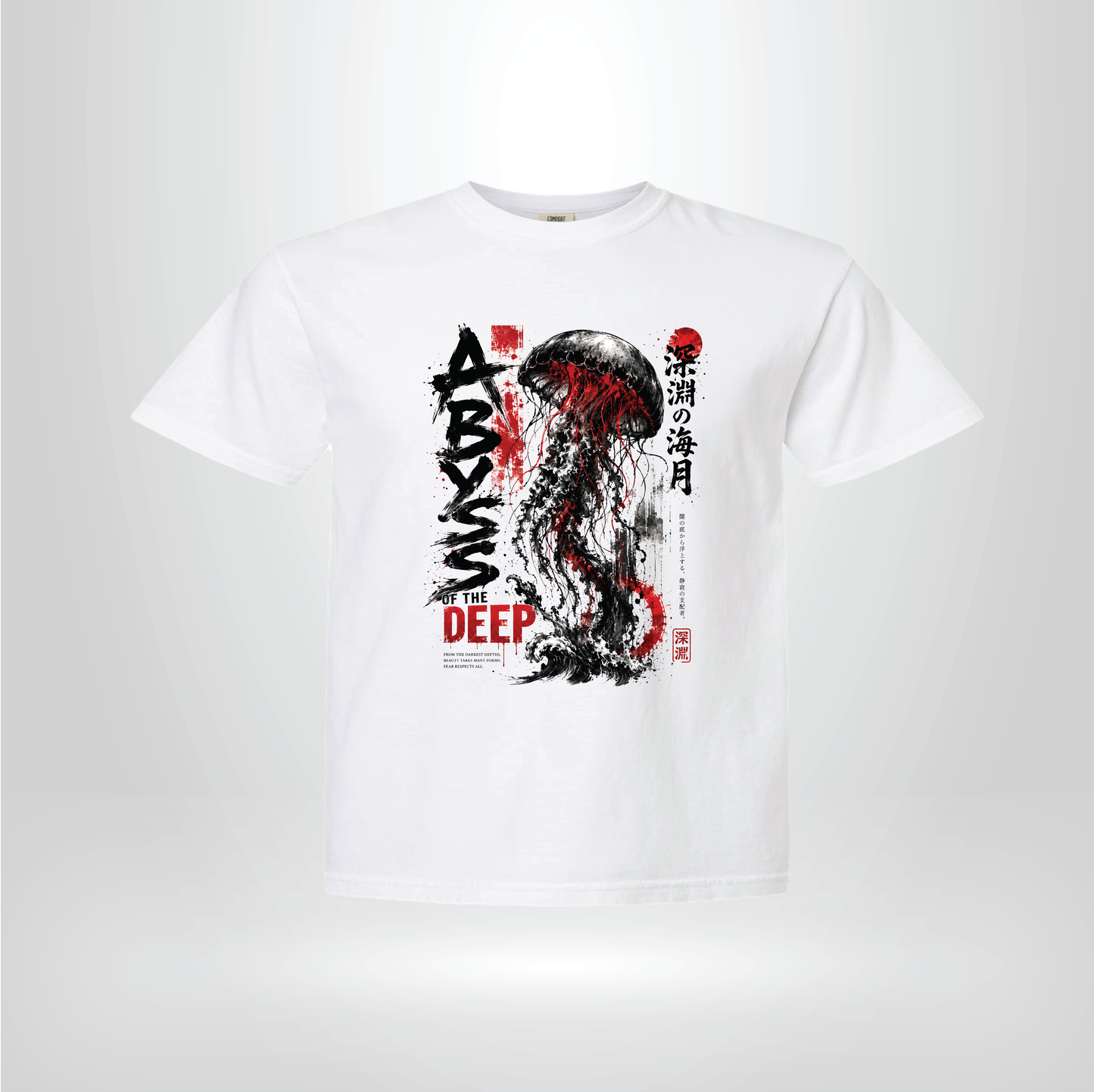 Deep Sea Jellyfish Tee – Abyss Ocean Graphic Shirt
