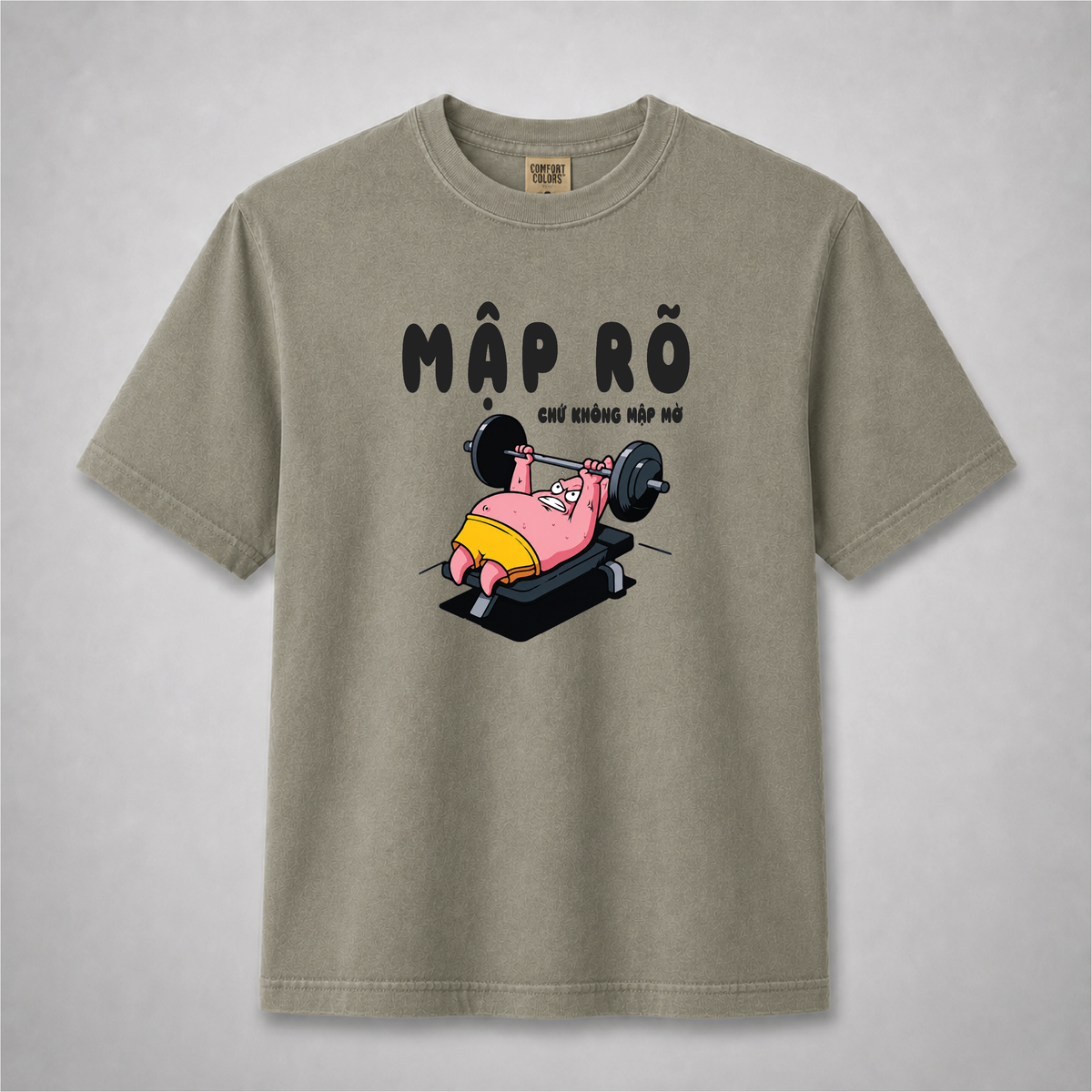 Map Ro Vietnamese Workout Pig Shirt