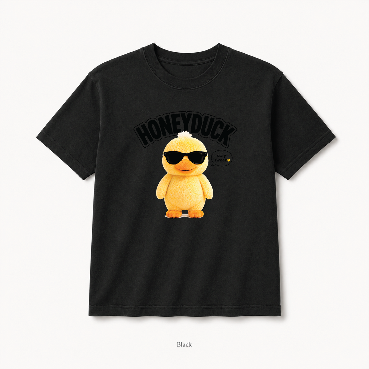 Honeyduck Cute Duck Graphic Tee – Youth t shirt
