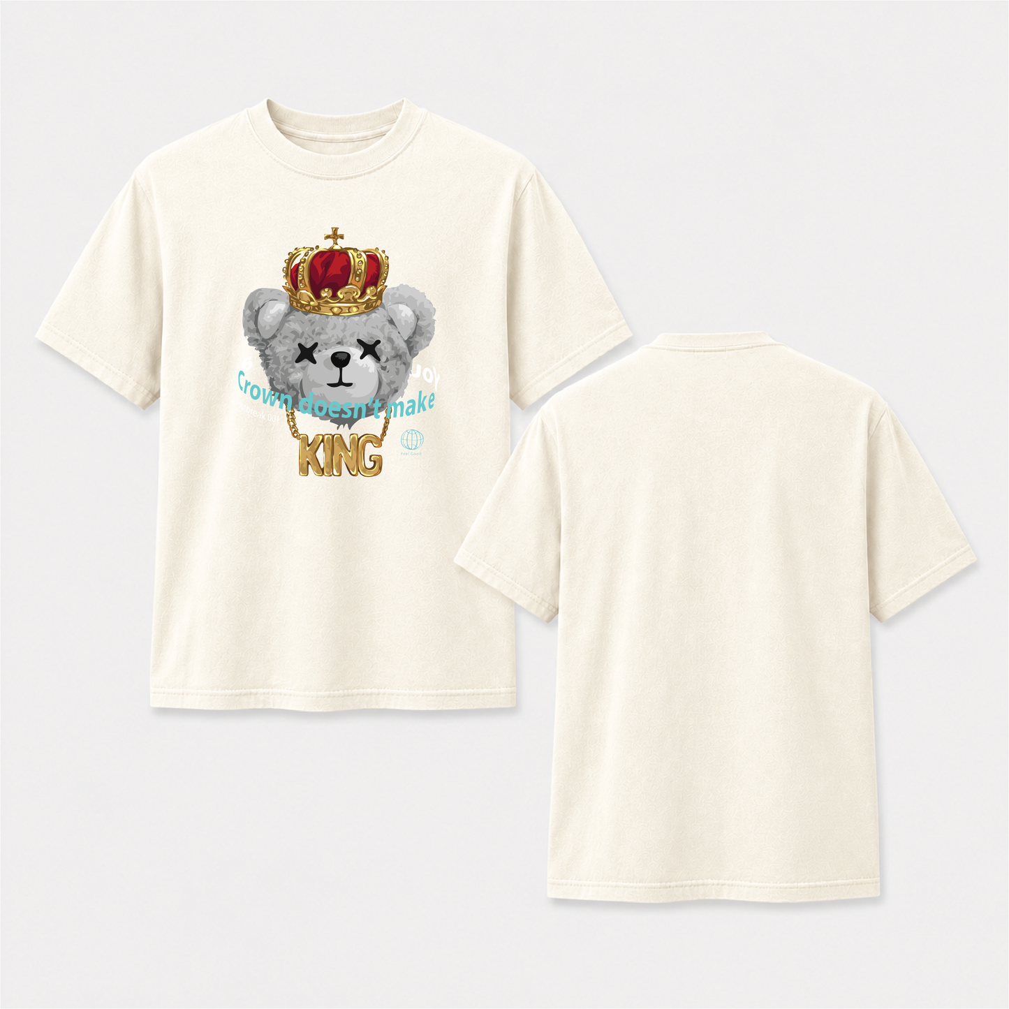 Crown Bear King Streetwear Shirt