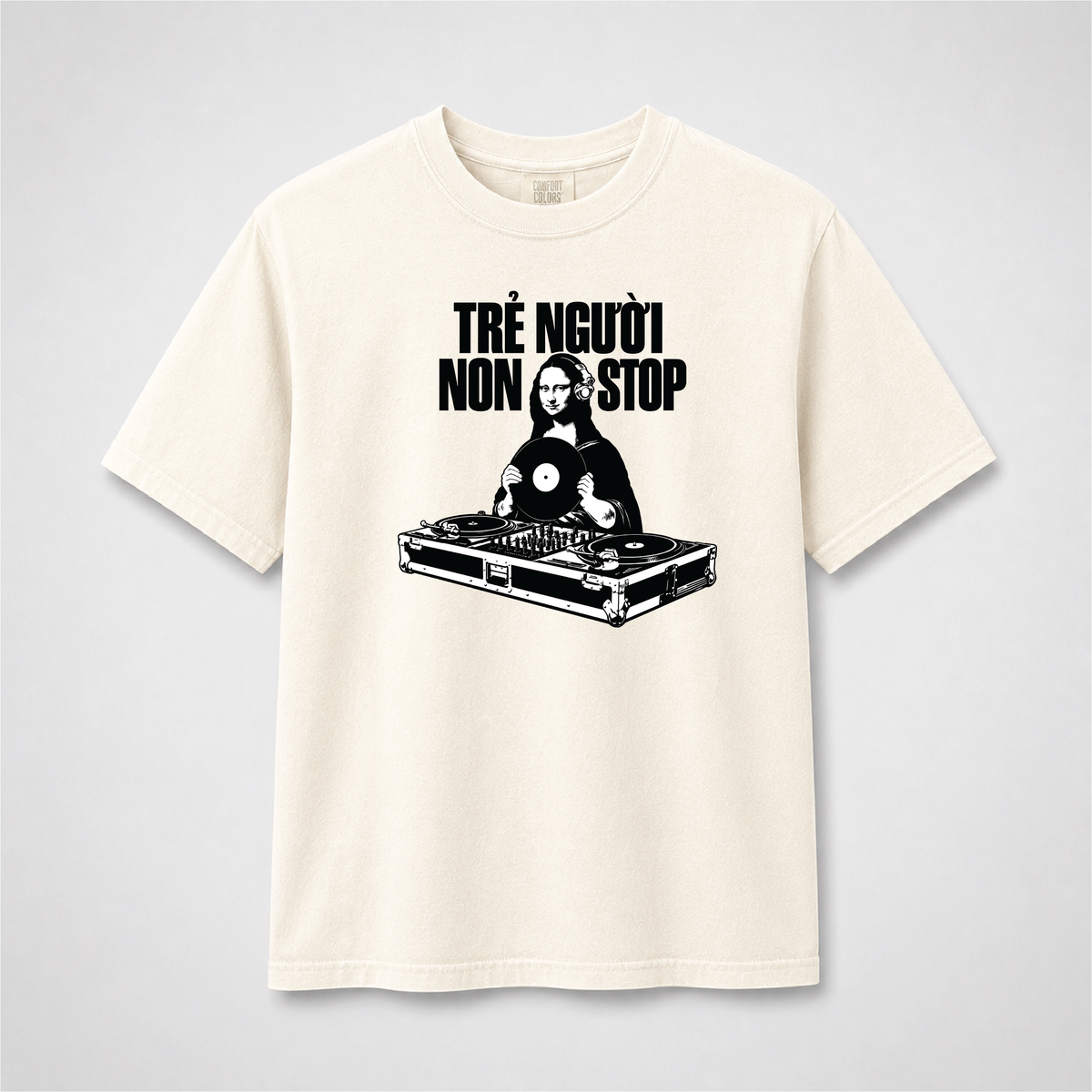 Trẻ Người Non Stop Mona Lisa DJ Graphic Tee