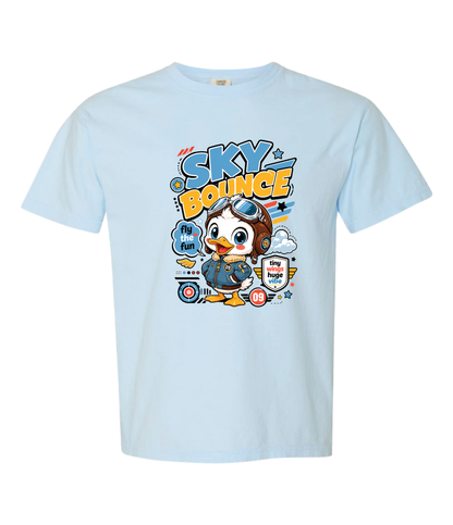 Duckling Aviator Graphic Tee Pilot Animal Gift