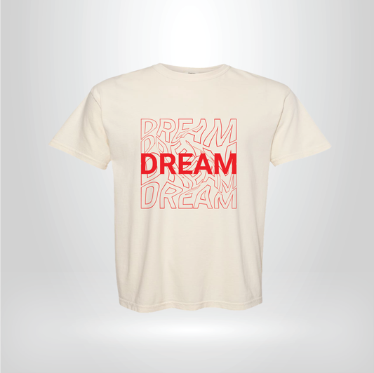 Dream Graphic T-Shirt – Minimalist Streetwear Typography Tee (Unisex, S–XL)